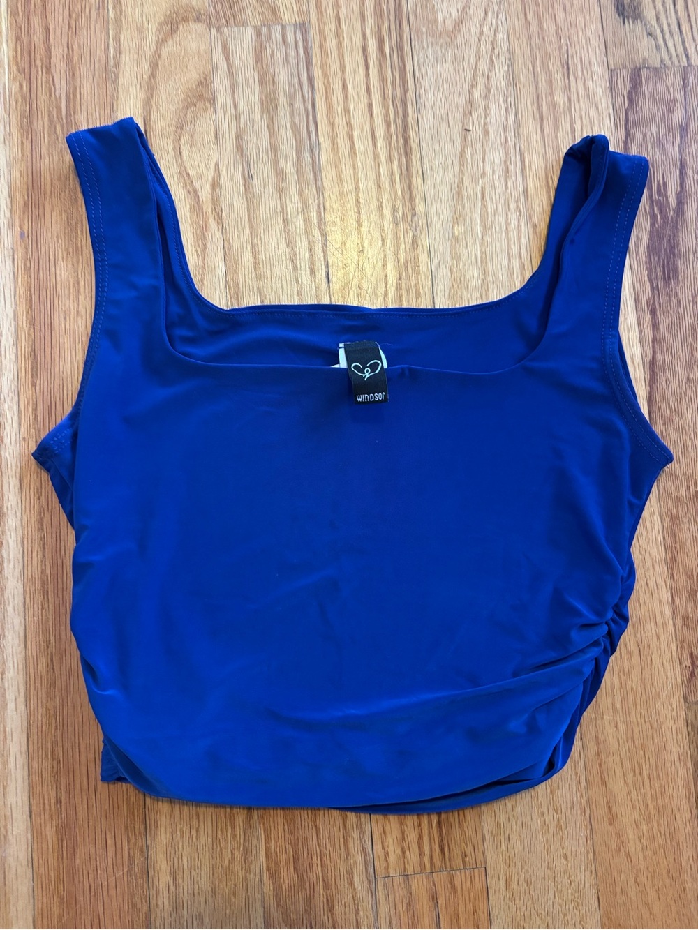 Windsor Cobalt Square-Neck Tank